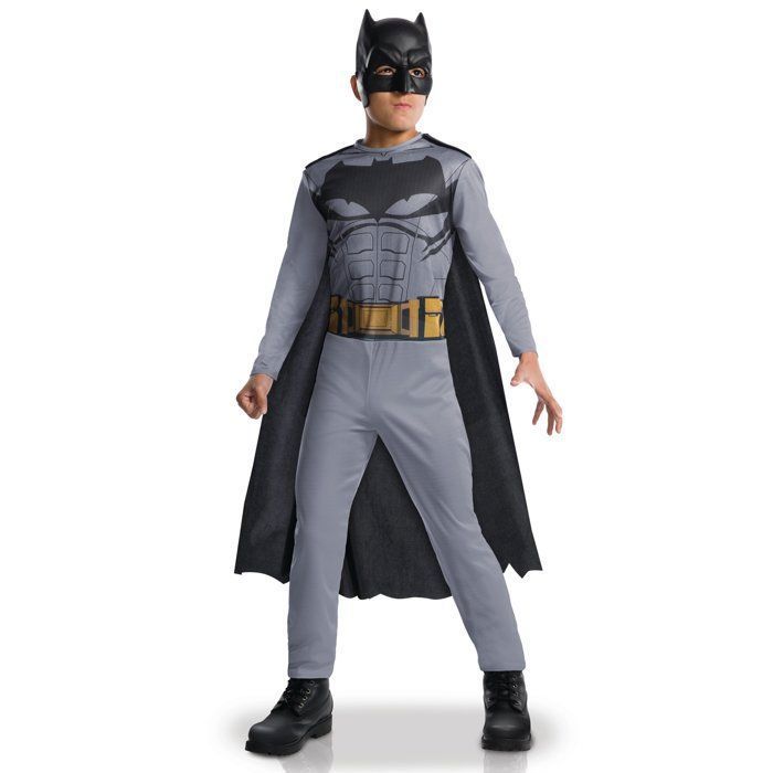 Déguisement Batman Justice League Garçon - Personnage Fiction - Blanc - Gris - Polyester
