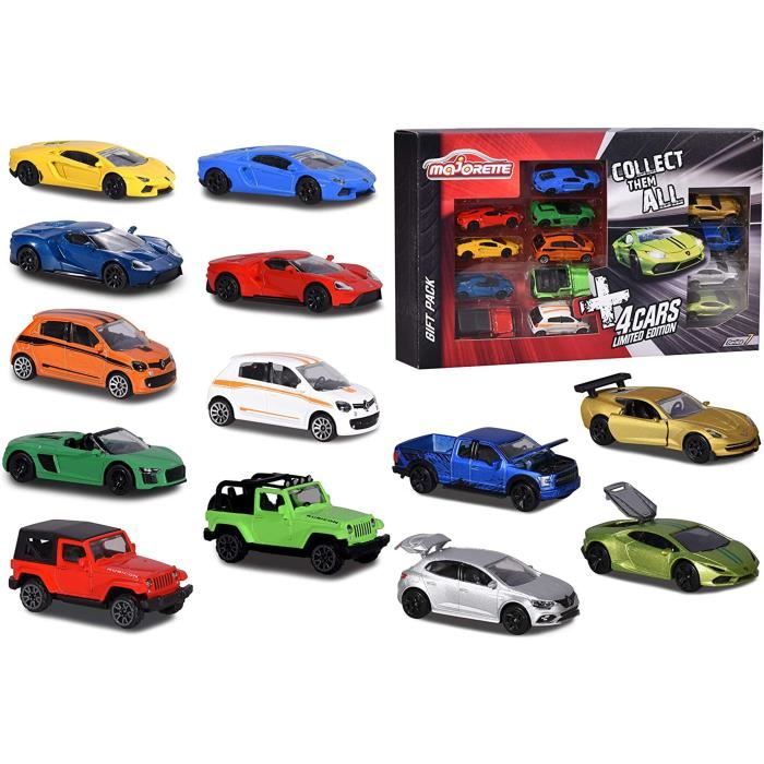 Coffret de 13 voitures Majorette à roue libre - MAJORETTE - 9 classiques et 4 éditions limitées