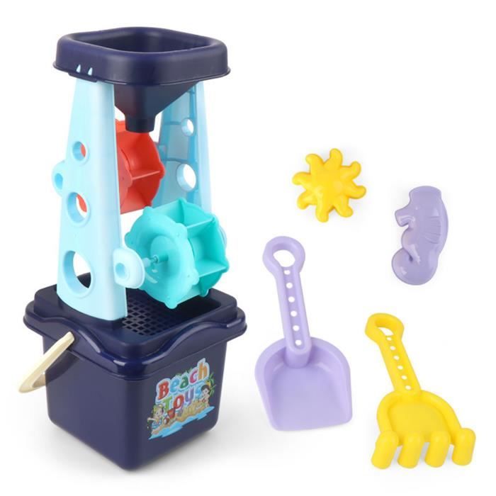 Jouets de Plage - Sable pour Bac a Sable Enfant - Couleurs Vives - Enfant - Mixte