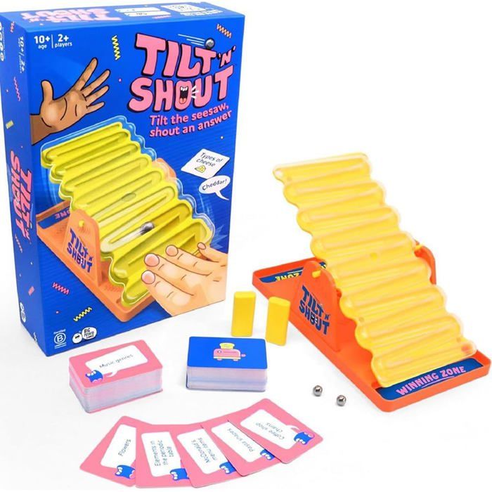 Tilt N Crier Un Jeu De Société Familial Rapide Jeu De Société De Fête De Famille À Rythme Rapide Pour Les Adultes Et Les Enfants