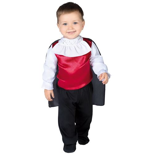 déguisement vampire chic bébé garçon - 12/18 mois - rouge - guirca 78009