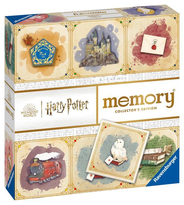 Jeu Educatif - RAVENSBURGER - Collectors memory Harry Potter - 64 cartes - 3 ans et plus - Multicolore