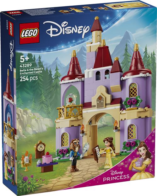 LEGO® Disney Princess 43289 Le château enchanté de la Belle et la Bête
