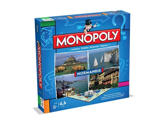 MONOPOLY Normandie - Jeu de societé - Version française
