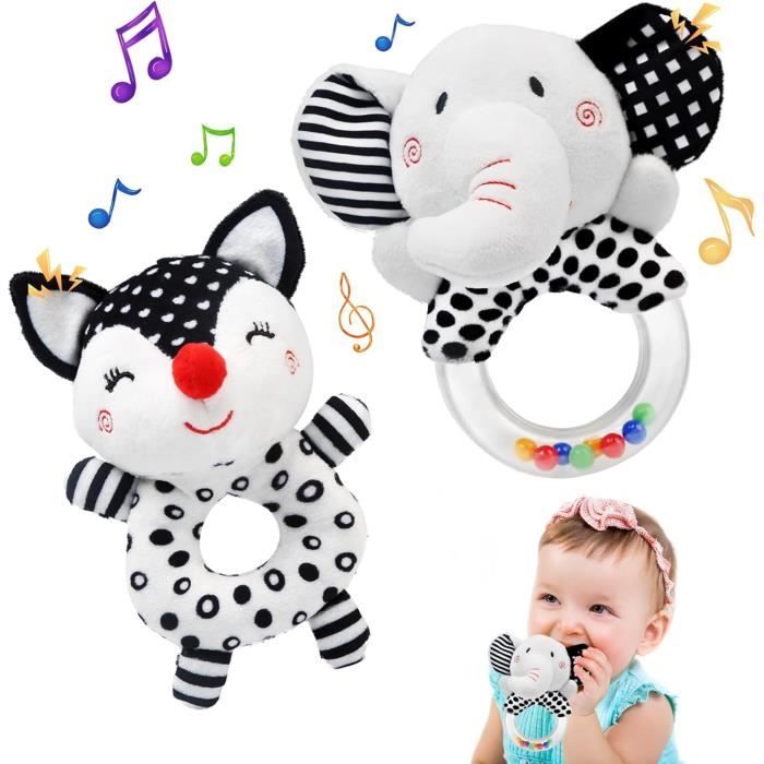 Jouet Bebe 0 3 6 Mois Hochet Bebe 0-6 Mois Nouveau-Né Jouets Jouets Éducatifs Tôt pour 3 6 9 12 Mois Garçons Filles Bébé Cadeaux