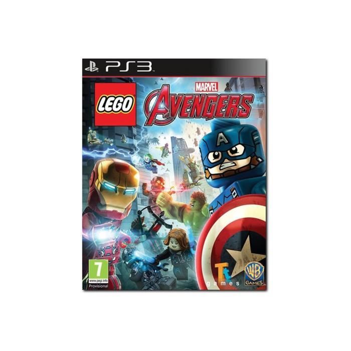 Jeu vidéo - WARNER - LEGO Marvels Avengers - PS3 - Action - 7+