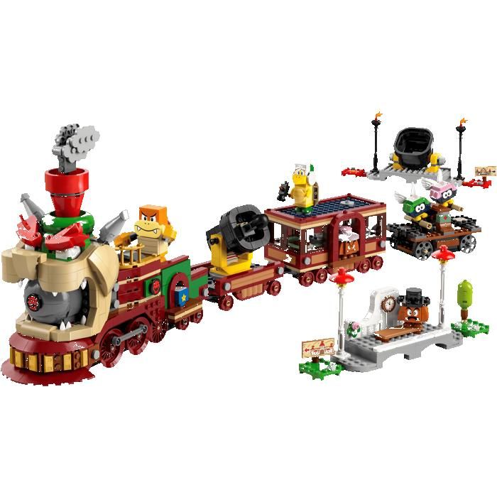 LEGO super mario 71437 Le train Bowser Express Cadeaux Jouets Objets de collection 9+