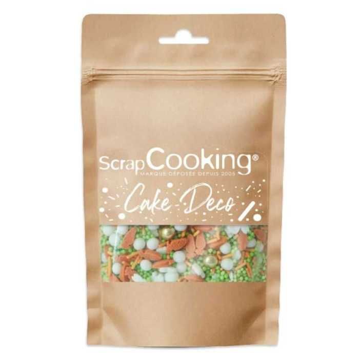ScrapCooking - Décors Sucrés Pâques 60 g - Décoration Alimentaire Comestible pour Gâteaux Pâtisseries Chocolat