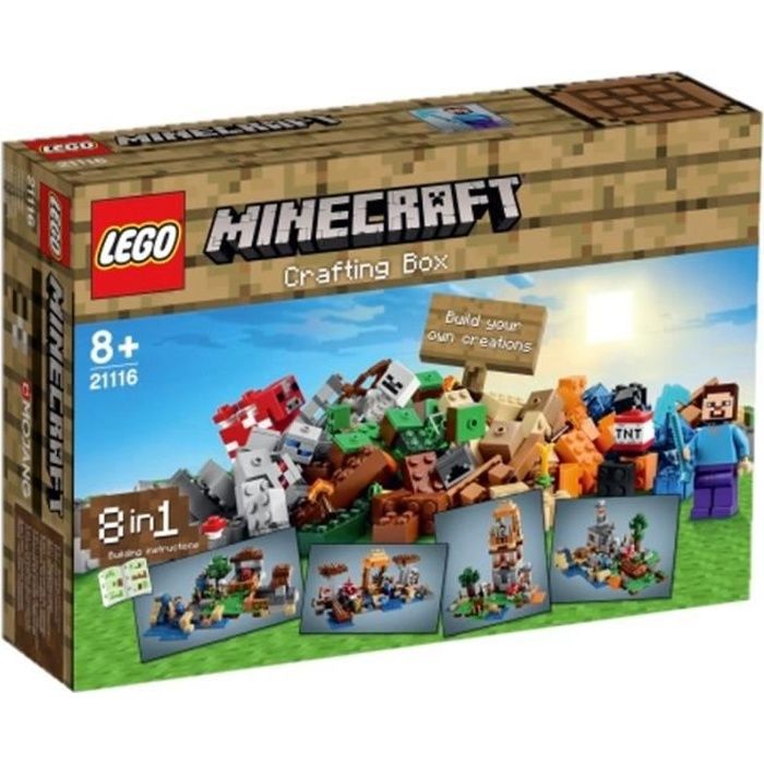LEGO® Minecraft 21116 La Boîte de Construction