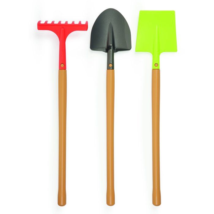 Filet de 3 grands outils de jardin - ECOIFFIER - 4338 - Préparons la terre - 70 cm