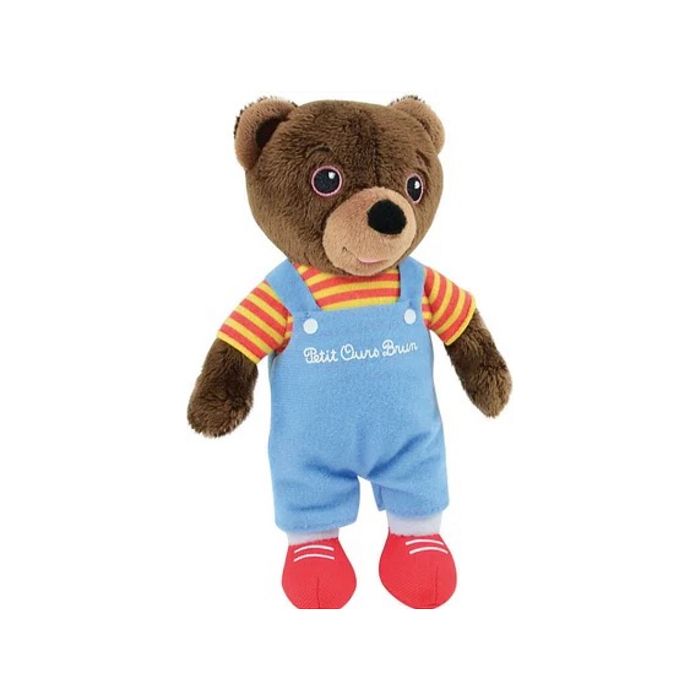 Jouet en peluche - JEMINI - Petit Ours Brun - Marron - 17 cm - Mixte