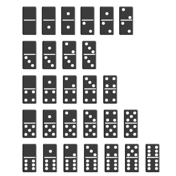 Jeux de plateau28 pièces-ensemble jeu de cartes Domino jouet pour enfants jeu de société jeu de société interactif pour