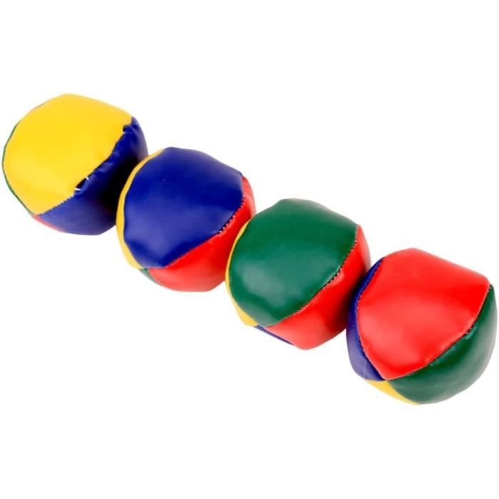 Jeu de jonglage - 6 PCS - Balles douces et durables - Multicolores - Pour enfants et adultes