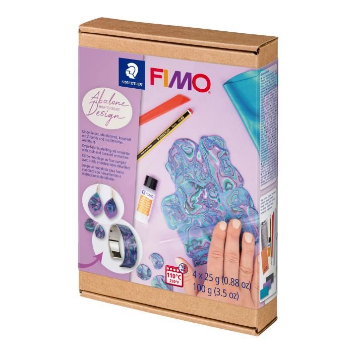 Pâte à modeler - FIMO - Set souple - 100g - Idéal débutants - Créativité illimitée
