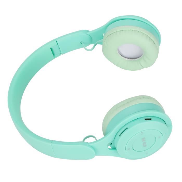 Casque pour enfants - OMABETA - Y08 - Son stéréo - Pliable - Confortable à porter