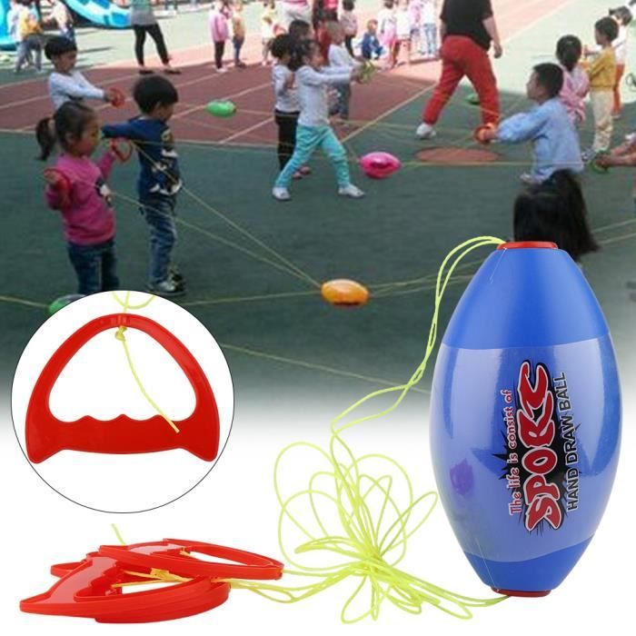 Jouet pour enfants - MXZZAND - Balle de traction géante - Couleur Bleu - Plastique PE - À partir de 3 ans