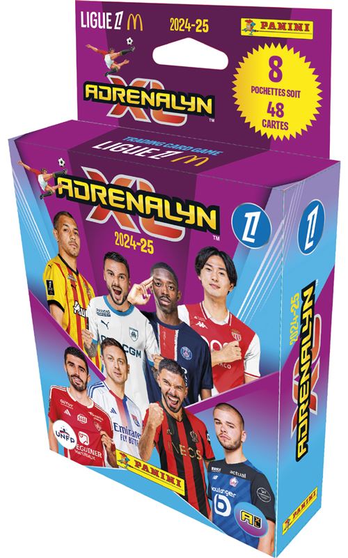 Cartes à collectionner Panini TCG Adrenalyn Ligue 1 McDonald’s 2024-2025 Blister 8 pochettes