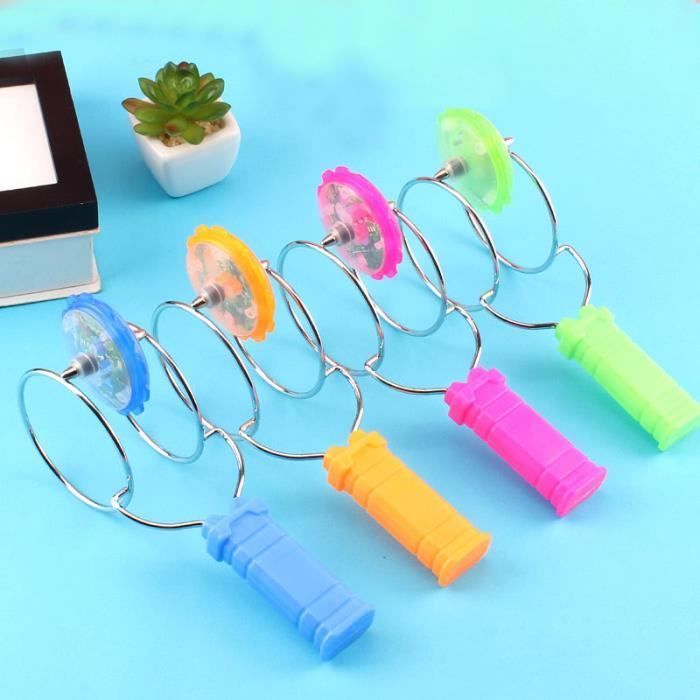 Toupie magnétique - Non spécifié - 4pcs - Lumières LED - Gyroscope coloré - Jouets amusants