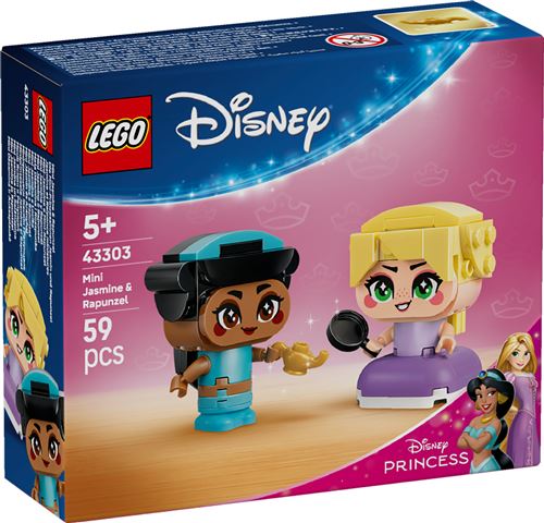 LEGO® Disney Princess 43303 Jasmine et Raiponce miniatures
