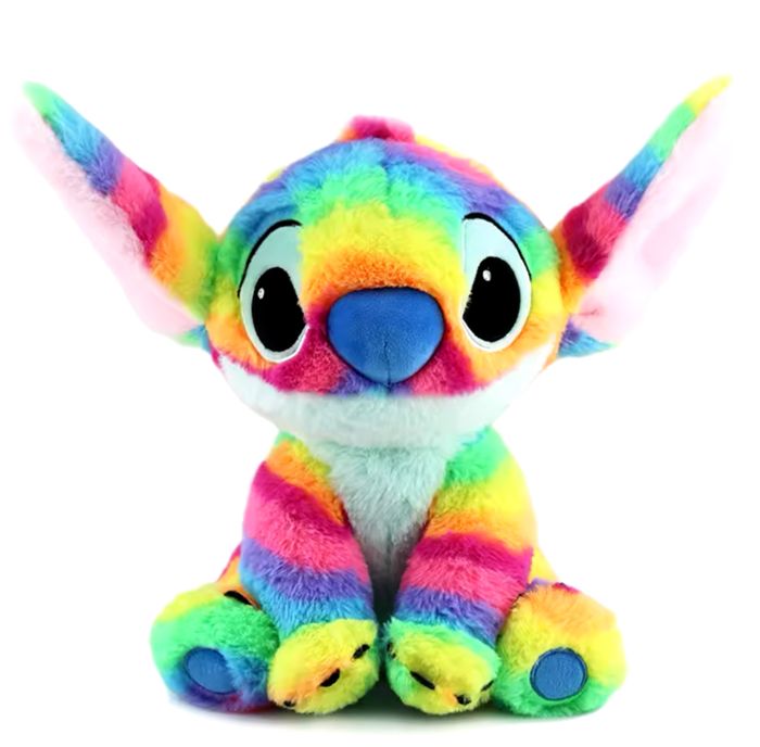 peluche stitch multicolor doudou 30cm collection couleur mignon doux cadeau enfant lilo