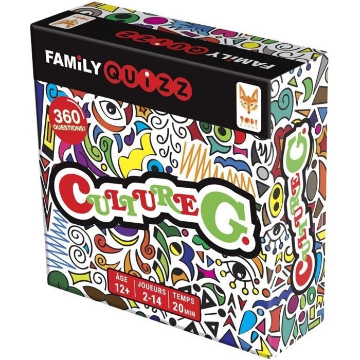 Family quizz culture G - Jeux de société - TOPI GAMES