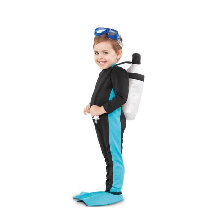 Déguisement - Plongeur - Bébé - 6 mois à 2 ans - Intérieur - Accessoires inclus