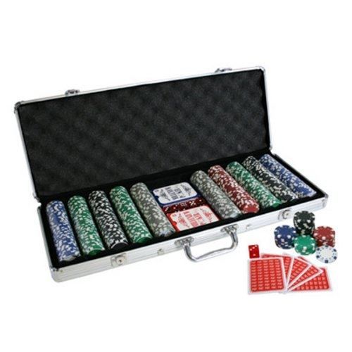 Malette poker aluminium 500 jetons - MGM - Mixte - 2 joueurs ou plus - A partir de 8 ans