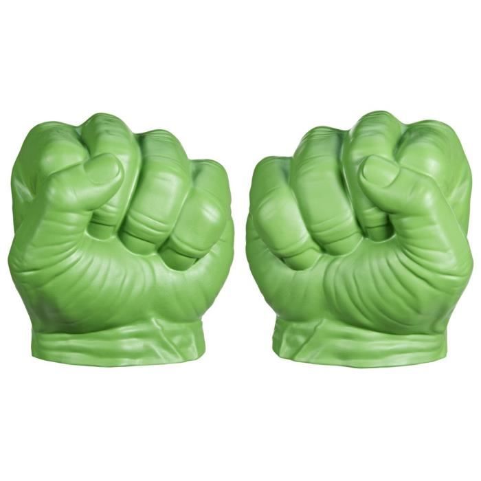 Gants fracassants de Hulk jouet de déguisement Marvel Avengers