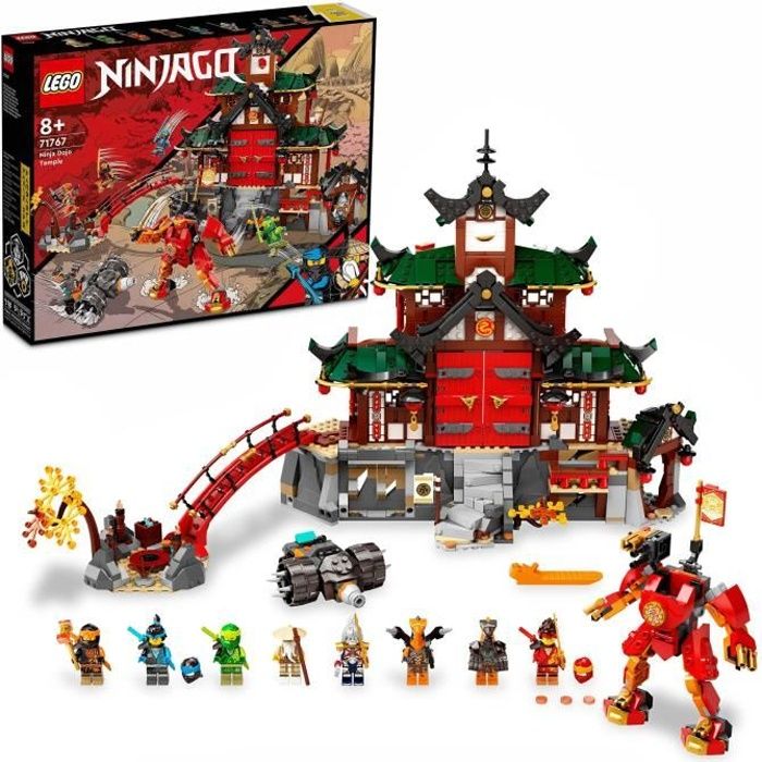 LEGO Ninjago 71767 Temple Dojo Ninja Jeu de Construction