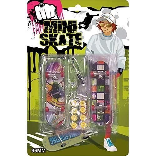 Skates - WDK PARTNER - 2 Mini Skates - Plastique Résistant - Mixte Enfant