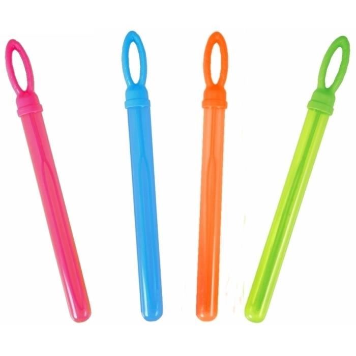 Jouet - Baguette de Bulles de savon géantes - 36 cm - 120 ml - Enfant - Extérieur