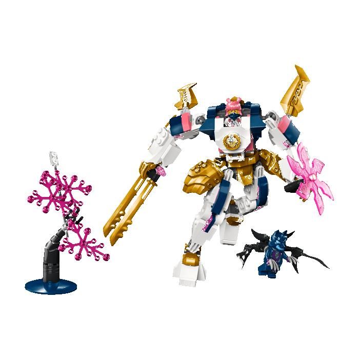 LEGO ninjago 71807 Le robot élémentaire de la technologie de Sora Cadeaux Jouets Objets de collection 7+