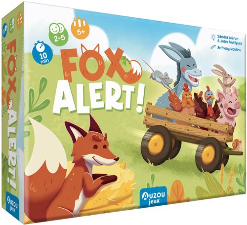 Jeu d’ambiance Auzou Fox alert !