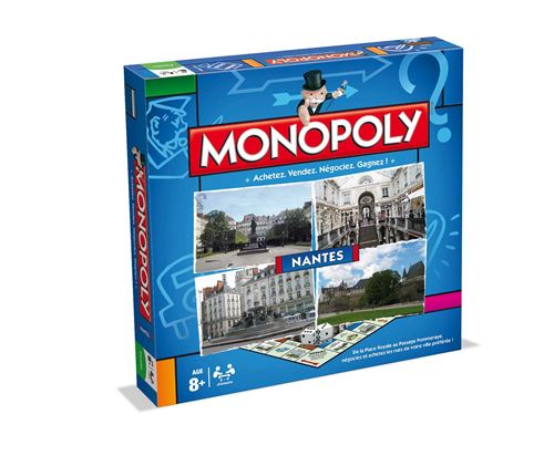 MONOPOLY Nantes - Jeu de societé - Version française