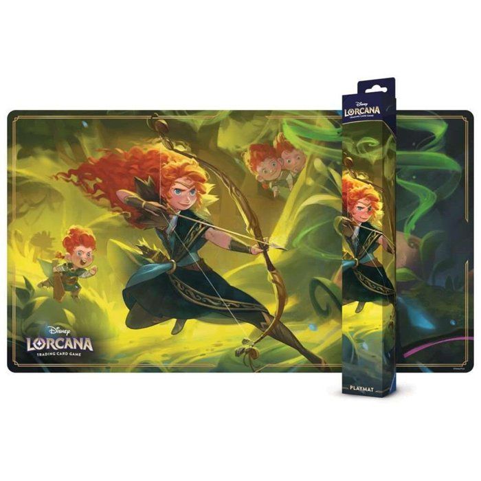 Tapis de jeu - RAVENSBURGER - Mérida - Néoprène antidérapant - 61 x 34 cm - Disney Lorcana