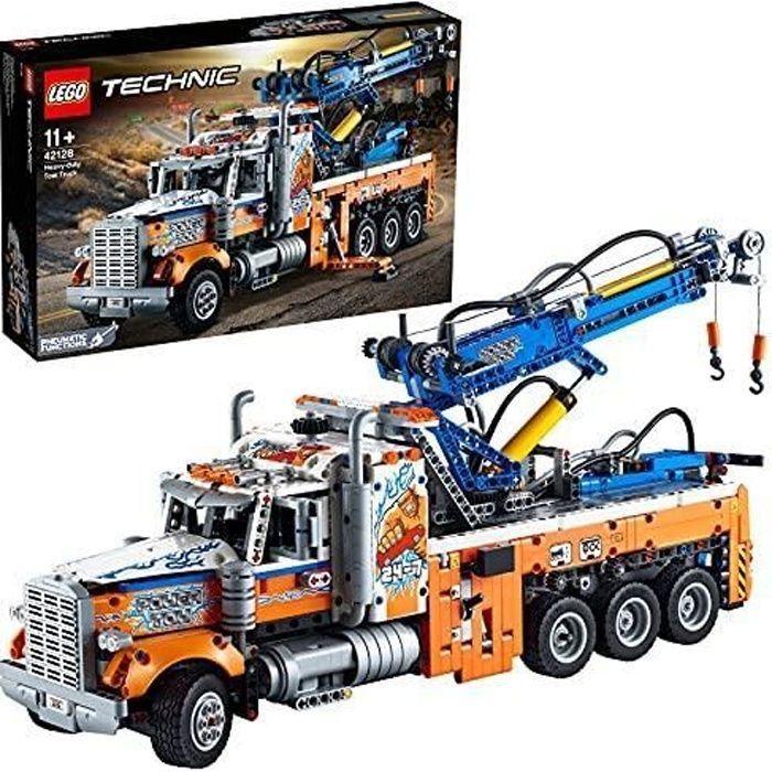 Camion de Remorquage Lourd LEGO 42128 Technic - Jouet de Construction pour Enfants
