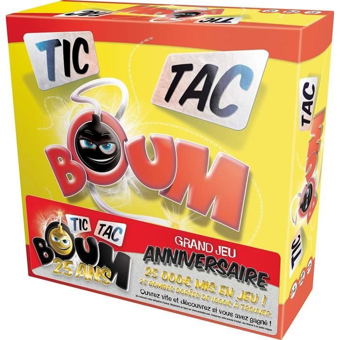 Pack Tic Tac Boum + Fais ta valise - Jeu de société - ASMODEE