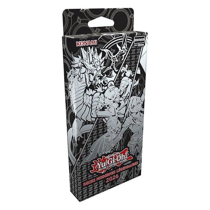 Pack de 3 Decks - YU-GI-OH! - Modernes Légendaires 2026 - 168 cartes - Dès 6 ans - 1ère édition française