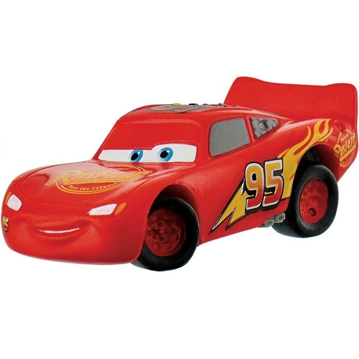 Bullyland Figurine Cars 3 Lightning McQueen Peinte à la Main