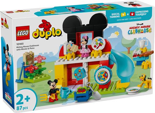 LEGO® DUPLO® Disney™ 10465 La maison de Mickey Mouse avec Minnie et Pluto