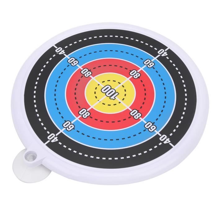 OMABETA Cible de tir à larc enfant Cible de Flèche à Ventouse Intérieure Jouet à Ventouse Enfants Cible Suspendue jeux detachee