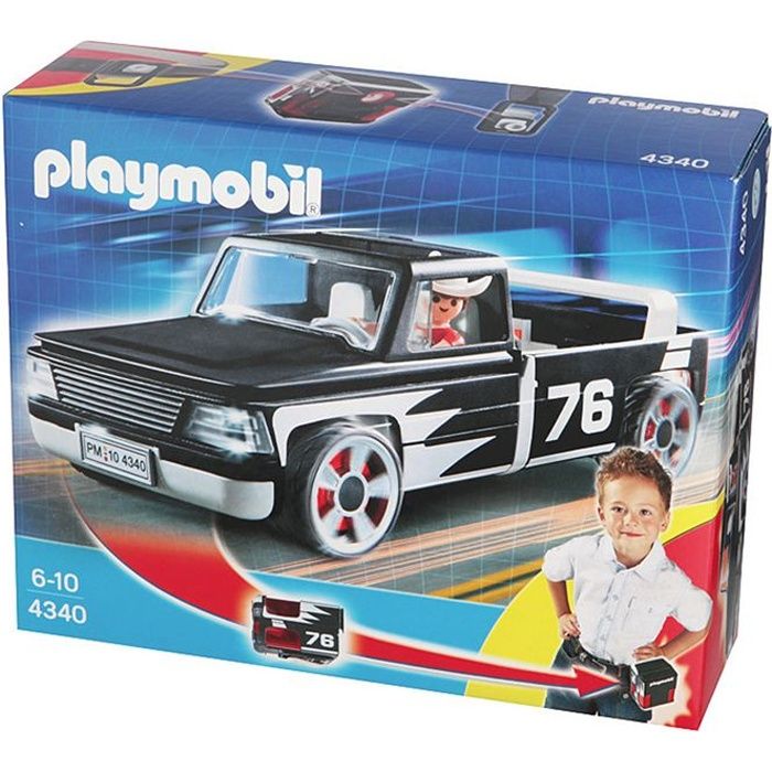Playmobil - Pick-Up À Emporter - Marque PLAYMOBIL - Véhicule repliable - Pour Enfant de 6 ans et plus