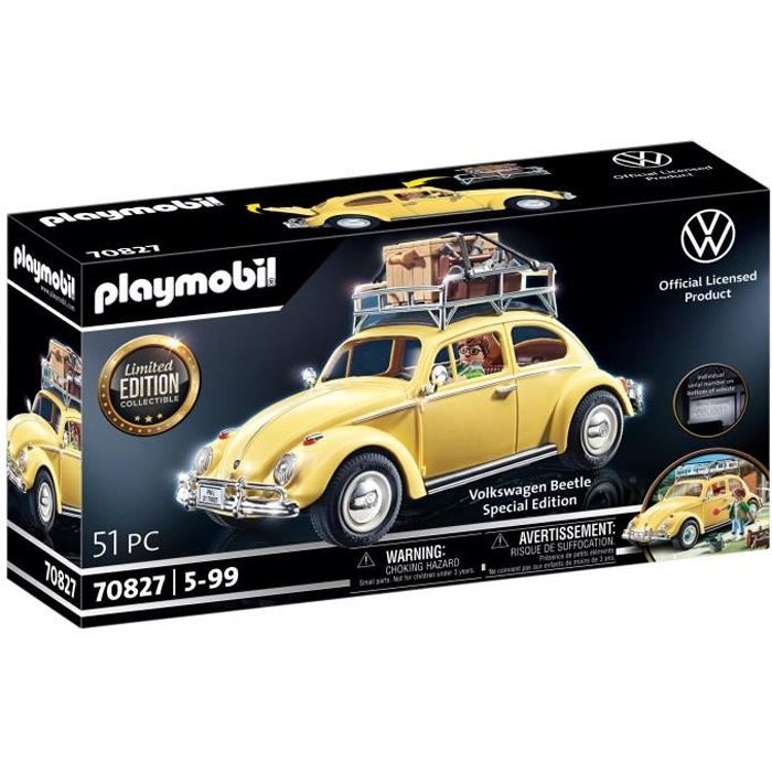 PLAYMOBIL 70827 - Volkswagen Coccinelle - Edition spéciale - Classic Cars