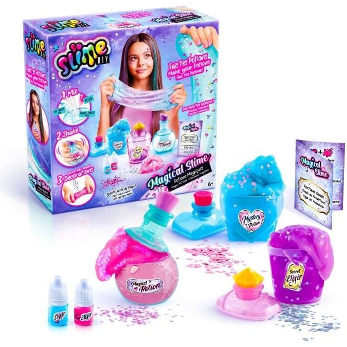 Mon Coffret Potions Magiques - Magical Slime - SSC 214 - Loisirs créatifs - Canal Toys Canal Toys