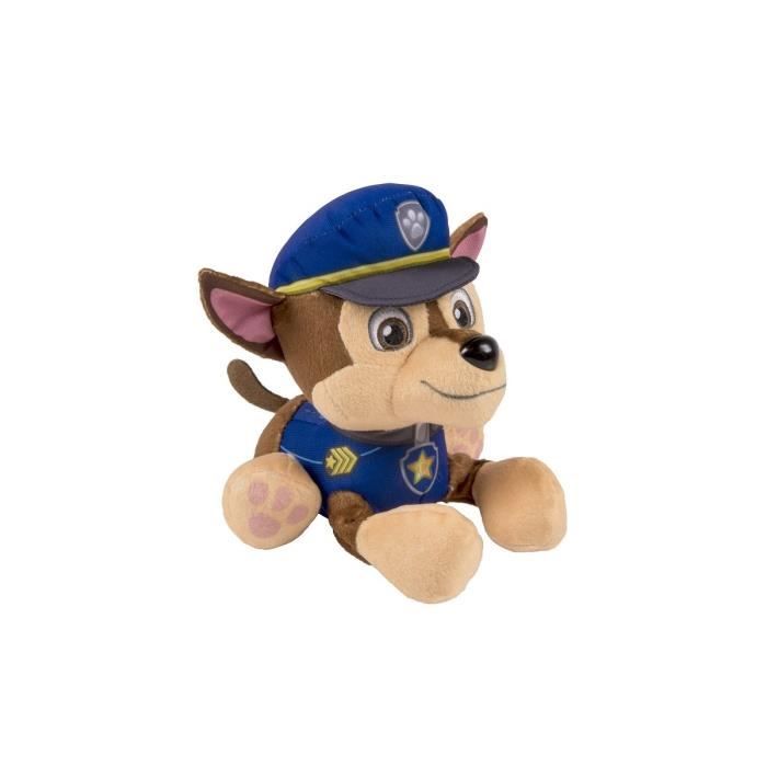 Peluche - SPIN MASTER - Chase - 21 cm - Pat Patrouille - Mixte - Bleu
