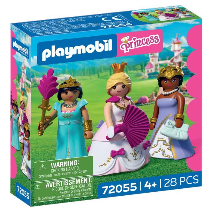 Playmobil 72055 Trio de princesses Les Princesses 28 pièces Dès 4 ans
