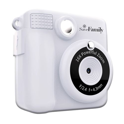 Appareil Photo Instantané Save Family SaveFamilyCam Print Blanc