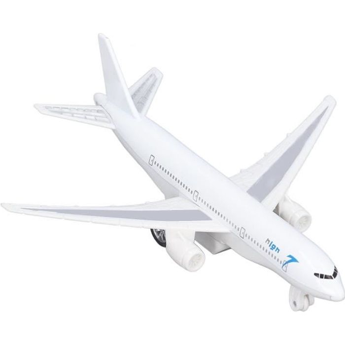 EBTOOLS avions jouets Avion Jouet 777 Alliage Durable Robuste Conception Exquise Sûre Stimule La Créativité Tirez Musique