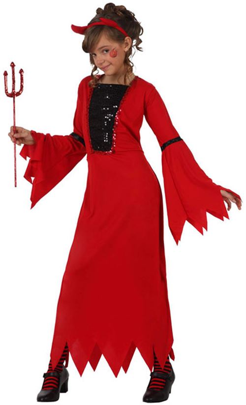 Costume Princesse Des Ténèbres - 5/6 ans (110 à 116 cm) ATOSA