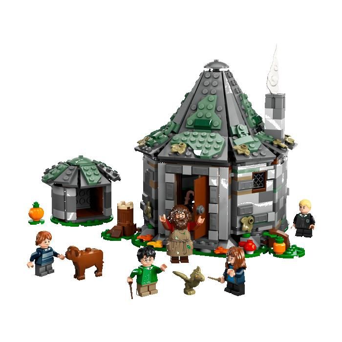 LEGO Harry Potter 76428 La cabane de Hagrid : une visite inattendue Cadeaux Jouets Objets de collection 8+